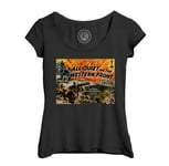 T-Shirt Femme Col Echancré All Quiet On The Western Front Vieille Affiche De Film Guerre Rétro Poster Cinéma