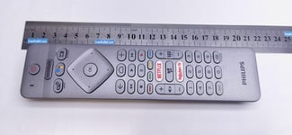 Tele-commande Remote TV PHILIPS AMBILIGHT YKF456-A001 gris argent
