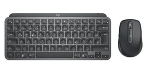 Logitech MX Keys Mini Combo for Business - tastatur- og mussett - QWERTZ - Tysk - grafitt Inn-enhet