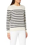 Gant Women's D2. Preppy Party Sequins Sweater, Cream, S