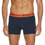 JACK & JONES Men's JACSENSE MIX COLOR TRUNKS NOOS Boxer Shorts, Multicoloured (Navy Blazer), Medium