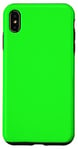 Coque pour iPhone XS Max Couleur vert citron simple