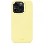 holdit iPhone 15 Pro Skal Silikon Lemonade