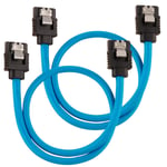 Corsair Premium Sleeved - SATA-kabel - 30 cm