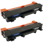 2x TN2420 Black Toner Cartridges Compatible With Brother DCP-L2530DW Printer