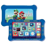 Lexibook 7" Super Mario Tablet - Skyddsöverdrag - Föräldrakontroll - Blå