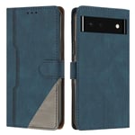 Yhteensopiva Google Pixel 7a Wallet Case Pu -nahkaisen korttisuojuksen kanssa, jossa on kätevä jalustaominaisuus