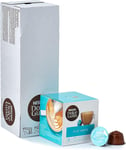 Nescafe Dolce Gusto Flat White Coffee Pods (Pack of 3, Total 48 Capsules)