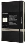 Moleskine - Pro Project Planner, Professional Planner and Notebook for Objectives, Productivity Diary for Projects and Project Management, Hard Cover, Size Large 13 x 21 cm, Colour Black, 288 Pages