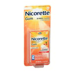 Nicorette Nicotine Polacrilex Gum Fruit Chill 2 mg 20 Each