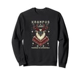 Krampus Loves Punishing the Unforgivable Christmas Horror Sweatshirt