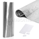 5 Meter Long Wall Radiators Foil Heat Back Radiator Reflector Foil Adhesive Pads