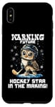 Coque pour iPhone XS Max Warning future hockey star in the making