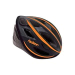 MVTEK Casco Nero/Arancio Casque Radeon Noir/Orange Adulte Unisexe, 58-61 cm