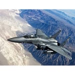 Clashman Military USA USAF F-15 Strike Eagle Photo Large Wall Art Poster Print Thick Paper 18X24 Inch