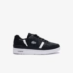 Lacoste Sneakers T-Clip homme en cuir Taille 41 Noir/blanc