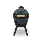 Barbecue Japonais Kamado 13’’ - H.Koenig - YOKO13 - Bleu - Noir - Céramique - Fonte - Acier inoxydable - Bambou