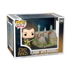 Funko Pop! Town: Lord of The Rings S8 - Elrond & Rivendell- Figurine en Vinyle à Collectionner - Idée de Cadeau - Produits Officiels - Jouets pour Les Enfants et Adultes - Movies Fans