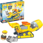 MEGA BLOKS PAW Patrol Rubble's City Construction Truck Toy Building Set