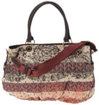 Desigual Bols Mega Knit Bag, Sac bandoulière - Blanc (1001)