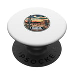 Chandler Arizona AZ Cactus Desert Vacances Randonnée Aventure PopSockets PopGrip Adhésif