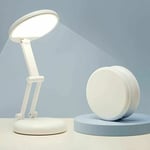 Lampe de Bureau led Portable et Pliable, Lampe de Lecture Lampe led Rechargeable+USB Câble,Lampe led sans Fil, Lampe Bureau Enfant Lampe de