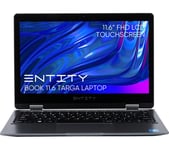 ENTITY Book 11.6" 2-in-1 Targa Laptop - Intel®Celeron, 128 GB eMMC, Grey, Silver/Grey