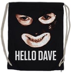 Hello Dave Drawstring Bag The League Fun Larry of Gentleman Pappa Lazarou