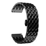 Samsung Galaxy Watch 46mm / Gear S3 Frontier / S3 Classic 22mm klockband av legering - Svart