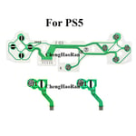 10 kpl Jdm Jds 010 011 030 040 055 Sony Dualshock 4 Conductive Film -näppäimistö Ps4:lle Ps5 Pro Slim Controller PCB Circuit Ribbon