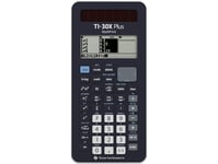 Texas Instruments Ti-30X, Lomme, Vitenskapelig, 16 Siffer, 4 Linjer, Batteri/Solar, Svart