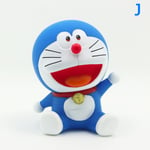 Kawaii Anime Doraemon Nobita Nobi Action Figur Modell Toys e Co Blue J