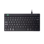 R-Go Tools Compact Break Keyboard - QWERTY (UK layout) - Featuring B (US IMPORT)