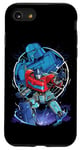 Coque pour iPhone SE (2020) / 7 / 8 Transformers One Iconic Optimus Prime And Megatron Poster