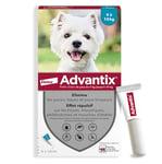 Advantix Petit Chien entre 4 et 10 kg – Pipettes pour chien contre 6 parasites – Traitement et protection pour votre chien pendant 4 semaines – 6 x 1,0 ml