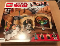 BOITE SET LEGO STAR WARS VAISSEAU 75205 MOS EISLEY CANTINA AVEC GREEDO