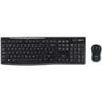 Logitech MK270 Kit Souris Et Clavier Wifi sans Fil Layout Espagnol Es Combo