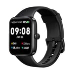 ADROITLARK Smart Watch for Men 5ATM Waterproof Pedometer Watch for Women1.69 HD Touch Screen Fitness Tracker with Heart Rate Sleep Monitor Step Counter Smartwatch for iPhone/Android(Black)