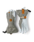 Army Leather Patrol Gauntlet - 5 Finger Light grey (6)