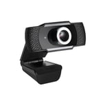 Adesso CyberTrack H4, 1080p HD Webcam, built in microphone, USB Webcam, Plug and Play Desktop and Laptop Webcam for Windows Mac OS, for Video conferencing, Calling Streaming, Gaming, Online Classes