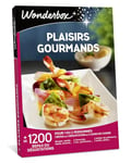 Plaisirs Gourmands - Coffret Cadeau - Wonderbox - Idée Cadeau Gastronomie