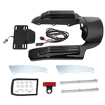 (Savu)Moottoripyörän takalokasuoja Fascia LED-ajojarrun suuntavalo Harley Touring Road King FLHR Street Glide FLHX 2014-2020 19 18