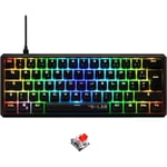 Clavier Gamer - The G-Lab - KEYZ THALLIUM TKL - Mécanique (Switch Rouge) - Ho...