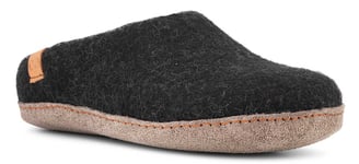 Green Comfort Makalu Wool Slipper tofflor Svart 46 - Fri frakt