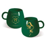 Harry Potter Shaped Mug (Slytherin Design) in Presentation Box, 315ml - Official Merchandise