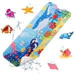 YOCOLE Tapis de Bain Antidérapant Bebe 100x40cm Tapis Antidérapant Baignoire ...