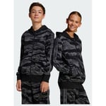 adidas Seasonal Essentials Camo Full-zip Hoodie Kids, størrelse 176 cm