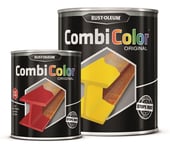 Direct To Metal! Yellow Orange Paint Rust-Oleum CombiColor Original Gloss 2.5L