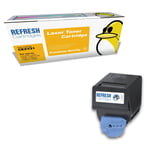 Refresh Cartridges Yellow C-EXV21 Toner Compatible With Canon Printers