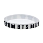 5Pcs BTS Silicone Bracelet in The Mood for Love Album Commemorative Bracelet Korean Version Trend Accessories Band Wristband Perfectly Inspire Fitness, Basketball, Sports Seeking, Exercise And Tasks